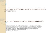 KM Strategy in Organizations