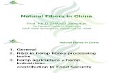 Las Fibras Naturales en CHINA
