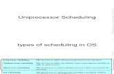 09 Uniprocessor Scheduling