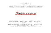 Advance Franchise Agreement
