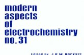 Modern Aspects of Electrochemistry No. 31 - j. o m. Bockris