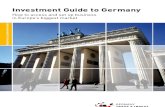 Investment Guide to Germany 2009 GTAI