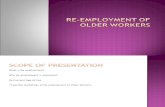 Reemployment of Older Workers