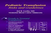 Pediatric Transfusion-Risks and Guidelines -Cairo 9-01