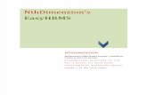 NthDimenzion's EasyHRMS - Product Datasheet