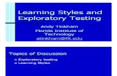 Exploratory Testing Slides