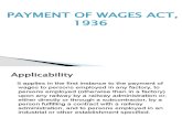 Paymnt of Wages Act