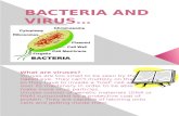 Jatin Virus and Bacteria