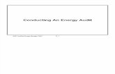 B- Conducting an Energy Audit