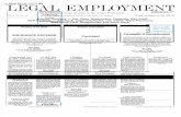 Legal Employment Weekly - September 7, 2010