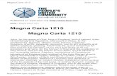 magna charta 1215