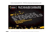 Dossier pédagogique de l'exposition Espace et especes - Biodiversite, CCSTI EMF Poitiers