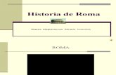 Historia de Roma y Cursus Honorum.1