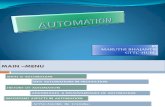 Automations in Toolings