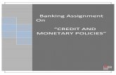 Credit & Monetary Policy 12.07.10