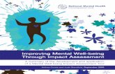 Improving Mental Wellbeing Through Impact Assessment 1