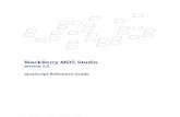 Blackberry MDS Studio Javascript Reference Guide
