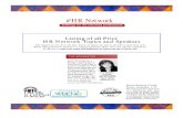 Listing of all Prior HR Network Topics and Speakers