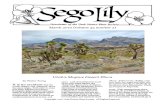 March-April 2010 Sego Lily Newsletter, Utah Native Plant Society