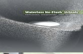 Waterless No-Flush Urinals PROFESSIONAL CONSERVATION