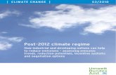 Post 2012 Climate Regime