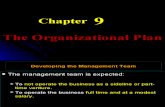 Techno 9-Organizational Plan