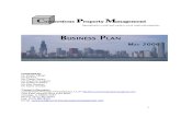 Cornerstone Property Management Business Plan