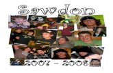 2007-2008 Sawdon Yearbook