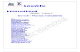 Biotech and Pharma Equipments