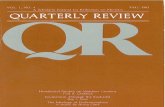 Fall 1981 Quarterly Review - Theological Resources for Ministry