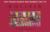 Peace Corps Bolivia Welcome Book  |  January 2007