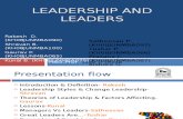 Leadership & Leaders 080209