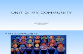 Unit 2 My Community