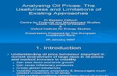 Analysing Oil Prices