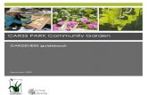 Community Garden - Gardeners Guidebook - Carss Park ~ by Russ Grayson