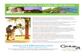 Oahu Vistor's Guide to Real Estate