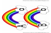 Rainbow Circle Time Letters