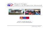 Peace Corps Mongolia PC Mongolia Final Audit Report IG1007A