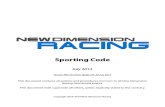 NDR Sporting Code