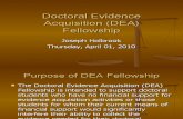 DEA Grant Writing Presentation