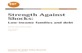 Strength Against Shocks: Low-income families and debt