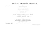 RFC791 - Internet Protocol