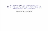 Thermal Analysis of Devices Using Hot Spot