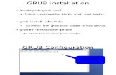 GRUB Installation