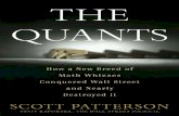 The Quants by Scott Patterson - Excerpt