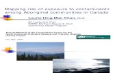 Mapping risk of exposure to contaminants among Aboriginal communities in Canada