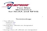 2 Man Mechanics for Lacrosse Officials