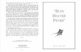 Pamphlet - Busy Beaver Fever