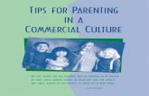 Tips for Parenting in a Commercial Culture