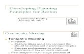 Developing Planning Principles for Reston DPZ 012610